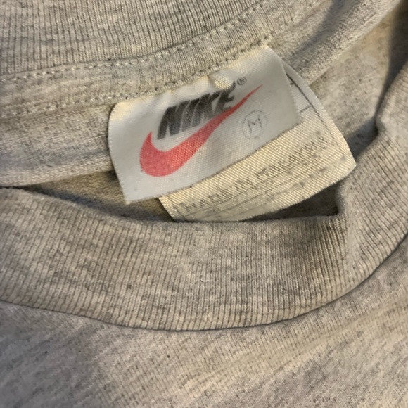 Vintage 1990’s Nike Swoosh Logo T-Shirt Size Medium - Picture 4 of 4